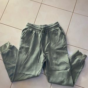 Garage XS Light Green Girlfriend Sweatpants